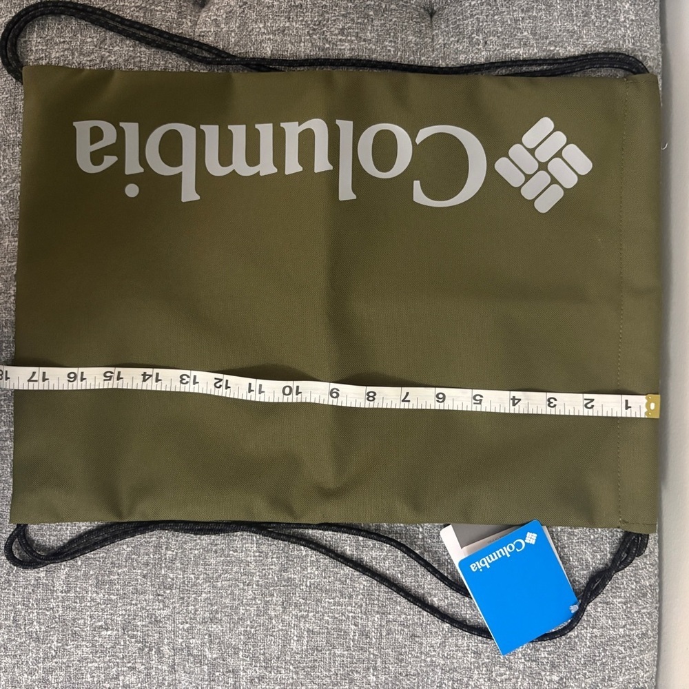 Columbia Olive Drawstring Backpack - Picture 3 of 3
